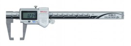 Mitutoyo 573-751-20 Digital ABS Neck Caliper, 0 to 6" / 0 to 150 mm, thumb roller