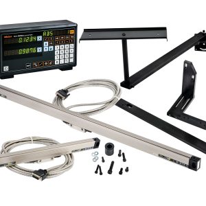 Mitutoyo 64PKA061A Milling Package with digital readout, 2-axis travels, 40 x 14″