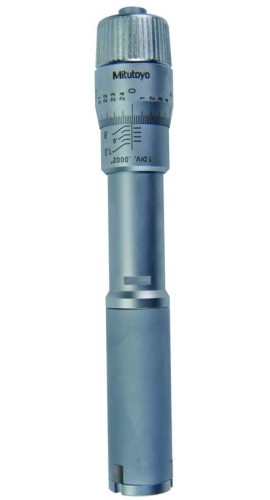 Mitutoyo 368-766 Holtest Three Point Internal Micrometer, 20 to 25 mm