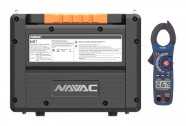 NAVAC NR7 Brushless Refrigerant Recovery Unit Kit with REED R5030 Clamp Meter