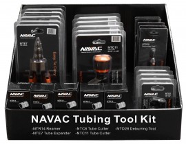 NAVAC NTK1 Tubing Tool Kit with Counter Display Carton