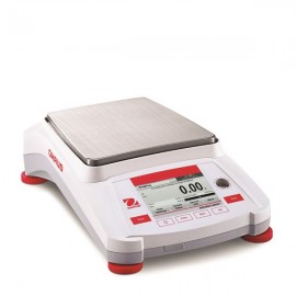 OHAUS AX1502/E Adventurer Electronic Balance, 3.3 lbs, 6.9 x 7.7" pan, External Calibration