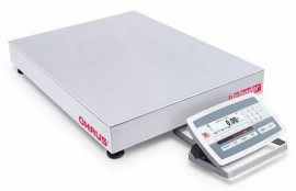 Ohaus D52XW250RTX5 Defender 5000 Standard Low Profile Bench Scale, 500 lbs, 24 x 18" platform