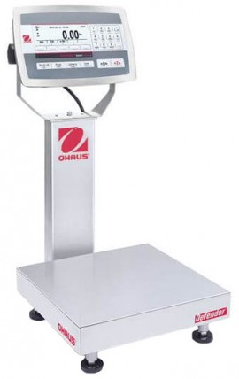 Ohaus D52XW50RQR1 Defender 5000 Multifunctional Bench Scale, 100 lbs, 12 x 12"