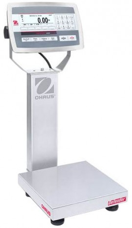 Ohaus D52XW5WQS6 Defender 5000 Multifunctional Bench Scale, 100 lbs, 10 x 10"