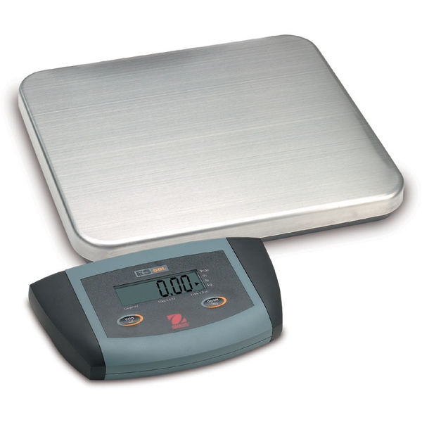 OHAUS ES50R Multipurpose Low-Profile Shipping Scale, 110.2 lbs, 12.2 x 10.8″ platform