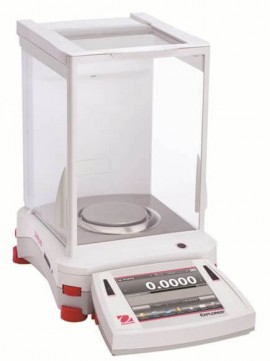 OHAUS EX124/AD Explorer Analytical Electronic Balance, 0.1 mg