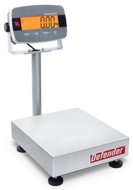 OHAUS i-D33P75B1R1 Defender 3000 Bench Scale with Indicator, 150 x 0.05 lbs, 13" Column