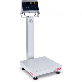 OHAUS i-D61XWE50WQL7 Defender 6000 Hybrid Washable Bench Scale, 100 lb