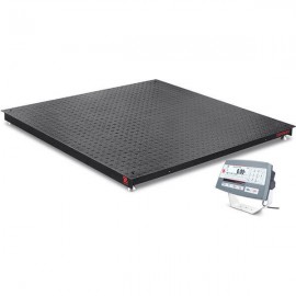 OHAUS i-DF52P2500B1L DEFENDER™ 5000 Floor Scale with ABS display, 2,500 lbs (1,250 kg), 4' X 4'