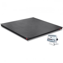 OHAUS i-DF52XW2500B1L DEFENDER™ 5000 Floor Scale with SS display, 2,500 lbs (1,250 kg), 4' X 4'