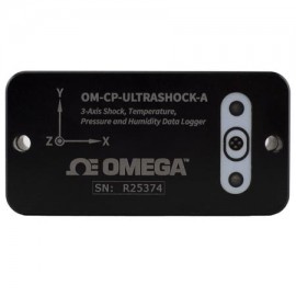 Omega OM-CP-ULTRASHOCK-A environmental and tri-axial shock data logger, 6 channels