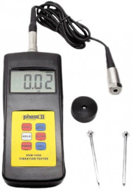 Phase II DVM-1000 digital vibration tester