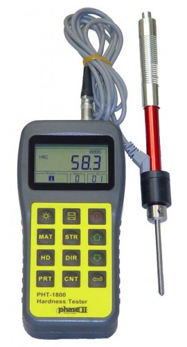 Phase II PHT-1840 Integrated Hardness Tester w/ DL Impace Device
