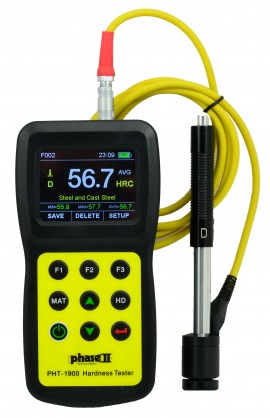 Phase II PHT-1900 Portable Hardness Tester, 200 to 960 HL