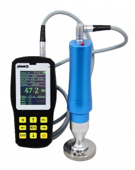 Phase II PHT-6080 UCI Portable Hardness Tester with 0.80kg Motorized Probe