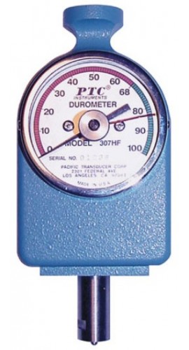 PTC Instruments 307HF Snow Crab Shell Durometer, 0.5 in OD, 1 in Long Base Extension