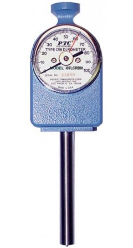 PTC Instruments 307LCRB Dungeness Crab Shell Durometer, 0.5 in OD, 3.5 in Long Base Extension