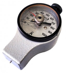 PTC Instruments 408 Ergo Durometer Shore A Scale, 0 to 100 points
