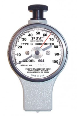 PTC Instruments 604 Ergo Durometer, Asker C, 0 to 100 points