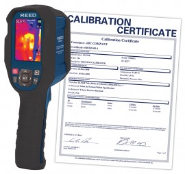 REED R2165-NIST thermal imaging camera, 160 x 120, with traceable calibration certificate