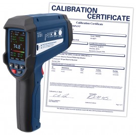 REED R2340-NIST professional infrared thermometer, 55:1, 1850°C (3362°F), with Type K thermocouple input