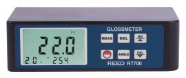 REED R7700 Gloss Meter, 0.1 to 200 GU, 20/60/85° Geometry