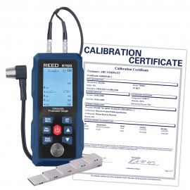 REED R7920-NIST Ultrasonic Thickness Gauge, with Traceable Calibration Certificate