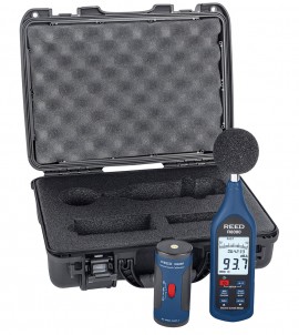 REED R8080-KIT data logging sound level meter and calibrator kit