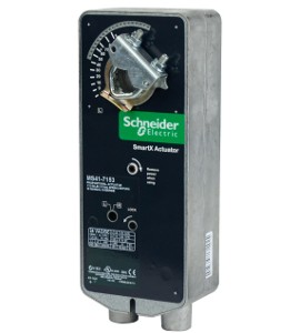Schneider Electric MS41-7153-502 SmartX Spring Return Proportional Damper Actuator, 2 SPDT, 24 V, 133 lb-in