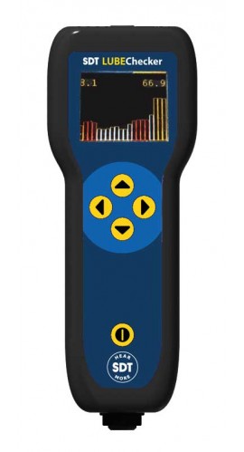 SDT LUBEChecker ultrasound detector with magnetic vibration sensor, -6 to 99.9 dBμV