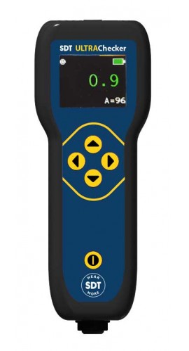 SDT ULTRAChecker ultrasound detector with flexible airborne sensor and threaded contact sensor, -6 to 99.9 dBμV