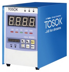 SHIMPO DEG2000-A Electric Gauge Display, 2 Channel, 20 to 1000 µm