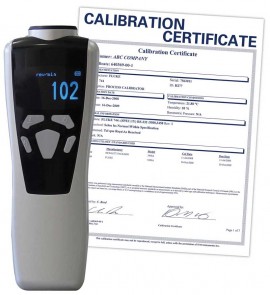 SHIMPO DT-2100-NIST contact / non-contact tachometer and data logger with traceable calibration certificate