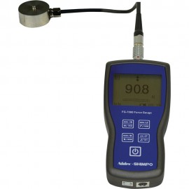 Shimpo FG-7000L-M-100 digital force gauge with mini-ring load cell, 22000 lb