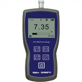 Shimpo FG-7008 digital force gauge/data logger, 110 lbs capacity