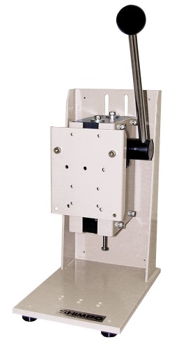 Shimpo FGS-50S manual test stand, vertical or horizontal lever operated