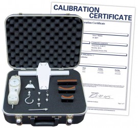 SHIMPO MF-PT50KG Physical Therapy Kit with MF-50KG Mechanical Force Gauge, with Traceable Calibration Certificate
