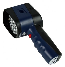 SHIMPO ST-5100 portable LED stroboscope with speed sensing laser, 30 to 120,000 fpm, 0.5 to 2000 Hz