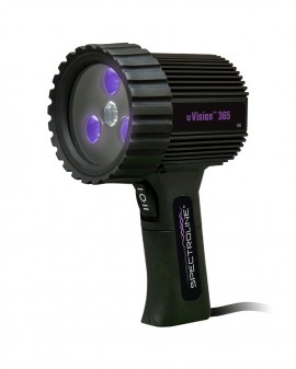 Spectro-UV UV-365MSBLC uVision 365 Deluxe UV-A blacklight lamp kit with UV-A pass filters and battery pack,