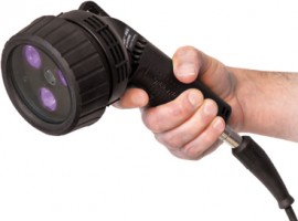 Spectro-UV TRI-365SBLC TRITAN UV-A/white light LED inspection lamp, standard intensity, RRES 90061 compliant
