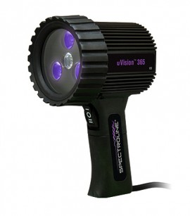 Spectro-UV UV-365ZEH uVision 365 NDT inspection lamp, battery powered