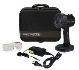 Spectro-UV UV-365ZHC uVision 365 LED 365 nm UV-A blacklight lamp kit with in-handle Li-ion battery, 8000 µW/cm², 8.25"