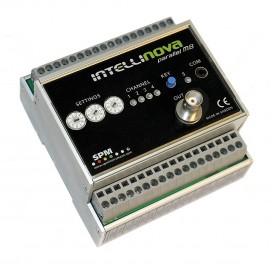SPM INO40-1 Condition Monitoring Unit with cabling mounted in cabinet