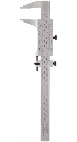 Starrett 123M-150 Master Vernier Caliper, 0 to 150 mm