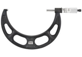 Starrett 436.1MXRL-175 Outside Micrometer, 150 to 175 mm, ±0.005 mm