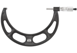 Starrett 436.1MXRL-200 Outside Micrometer, 175 to 200 mm, ±0.005 mm