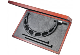 Starrett 436.1MXRLZ-450 Outside Micrometer, 425 to 450 mm, ±0.008 mm