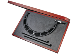 Starrett 436.1MXRLZ-525 Outside Micrometer, 500 to 525 mm, ±0.008 mm