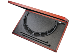 Starrett 436.1XRLZ-24 Outside Micrometer, Ratchet, 23 to 24 in